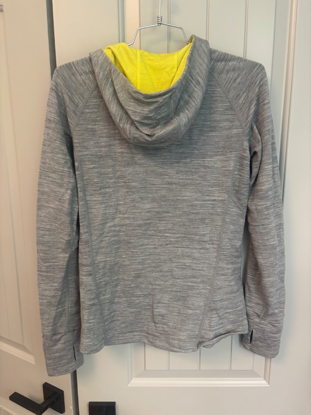 Icebreaker Full Zip Jacket Size S Grey Heather Athletic Lightweight Activewear - Picture 4 of 4